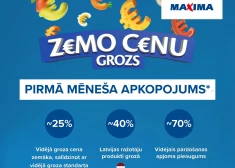 Katrs otrais klients izmantojis “Maxima” piedāvājumus no “Zemo cenu groza”