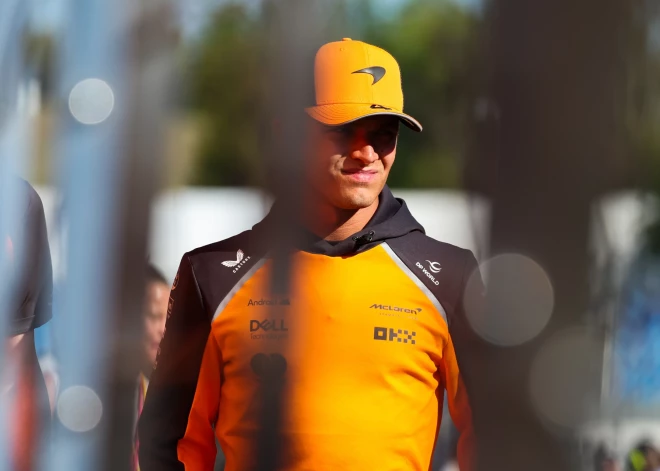 Lando Noriss visātrākais Ungārijas "Grand Prix" pirmajos treniņbraucienos, čempions Verstapens tālu astē