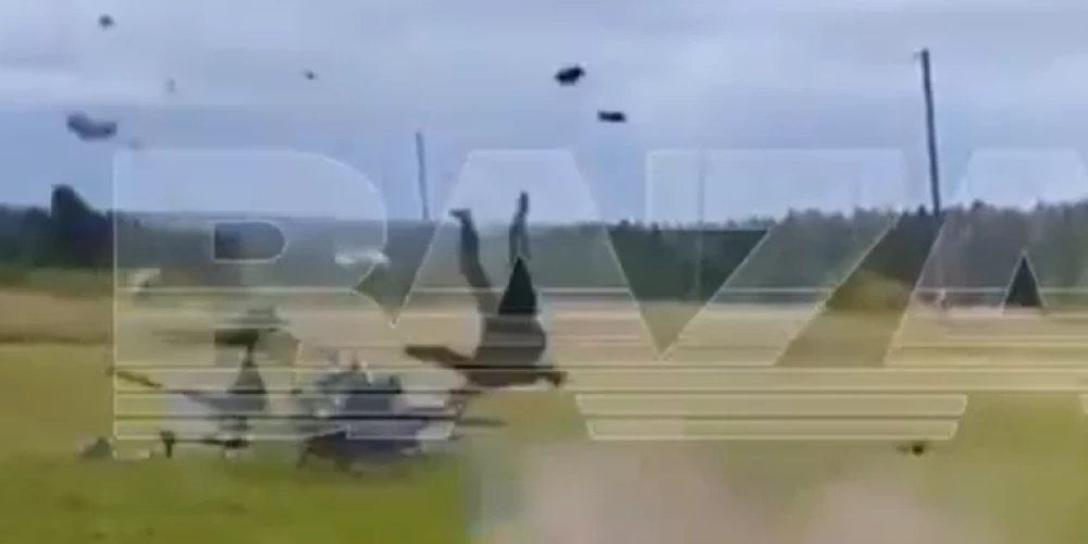 Vladimirs Trapezņikovs gāja bojā, izmēģinot pašdarinātu helikopteru (ekrānuzņēmums no video)