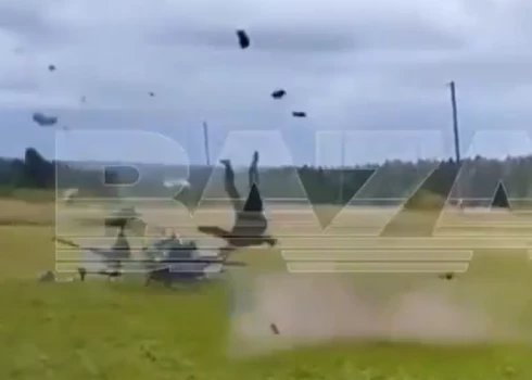 Vladimirs Trapezņikovs gāja bojā, izmēģinot pašdarinātu helikopteru (ekrānuzņēmums no video)