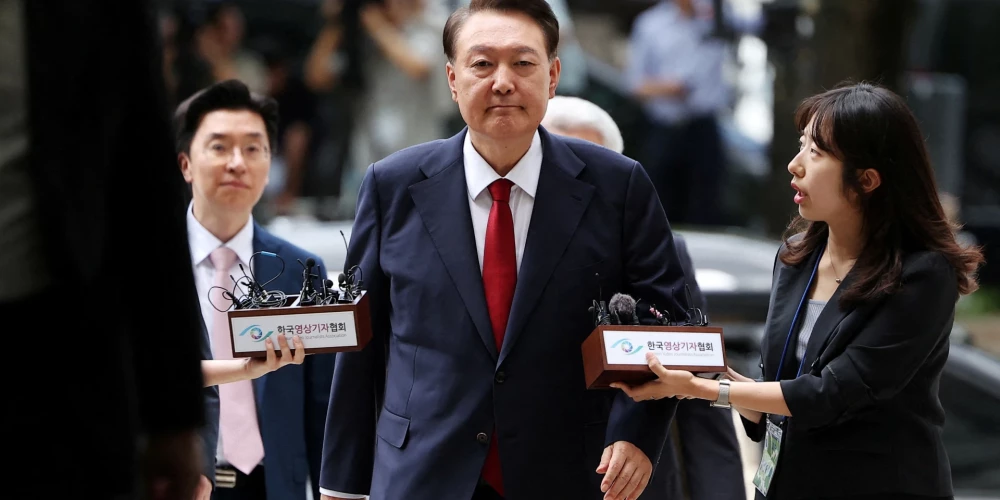 Dienvidkorejas bijušais līderis Juns Sukjols. 