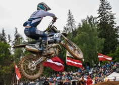 Pumpuram otrā vieta EMX "Open" čempionātā; Kubuliņam trešā vieta EMX125 klases posmā