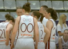 Latvijas U-20 basketbola izlases dāmas izsēj 16 punktu pārsvaru pret Zviedriju un atkal zaudē Eiropas čempionātā