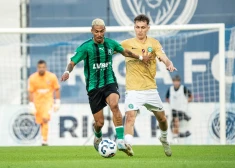 Latvijas futbola virslīgā "Metta" pārspēj "Audu"