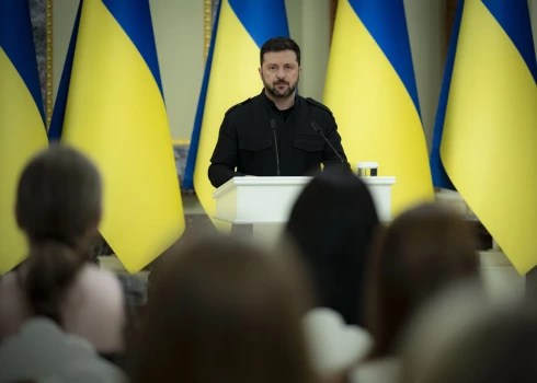 Ukrainas prezidents Volodimirs Zelenskis.