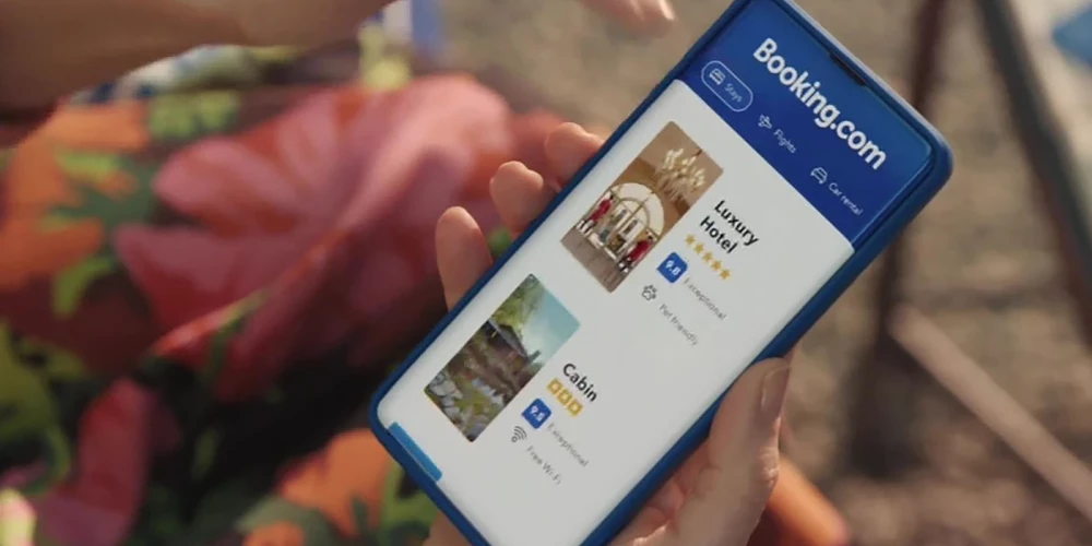 "Booking.com" viedtālrunī