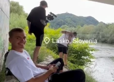 Latvijas basketbola izlase gatavojas Eiropas čempionātam Slovēnijā: Porziņģis un Šmits brīvajos brīžos ķer zivis 