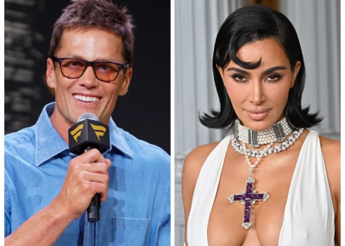 Toms Breidijs un Kima Kardašjana.