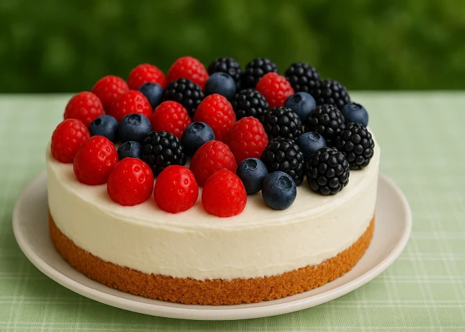 Pārsteidz draudzenes ar krāsainu vasaras kūku!