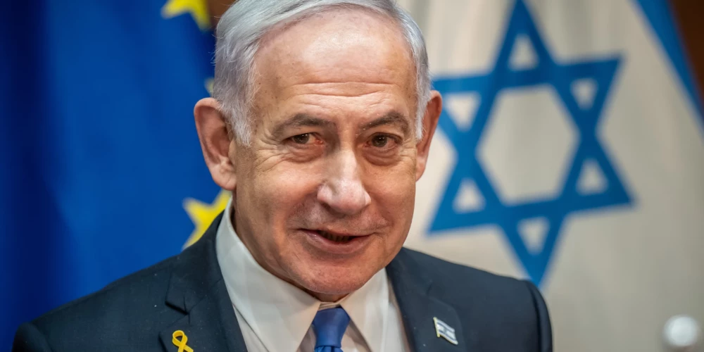 Izraēlas premjerministrs Benjamins Netanjahu.