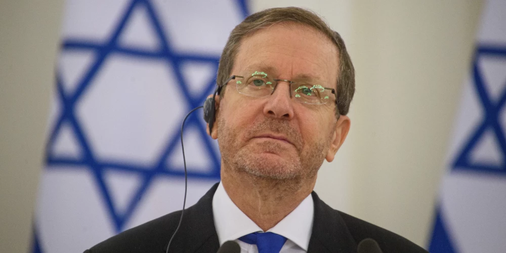 Izraēlas prezidents Īzaks Hercogs. 