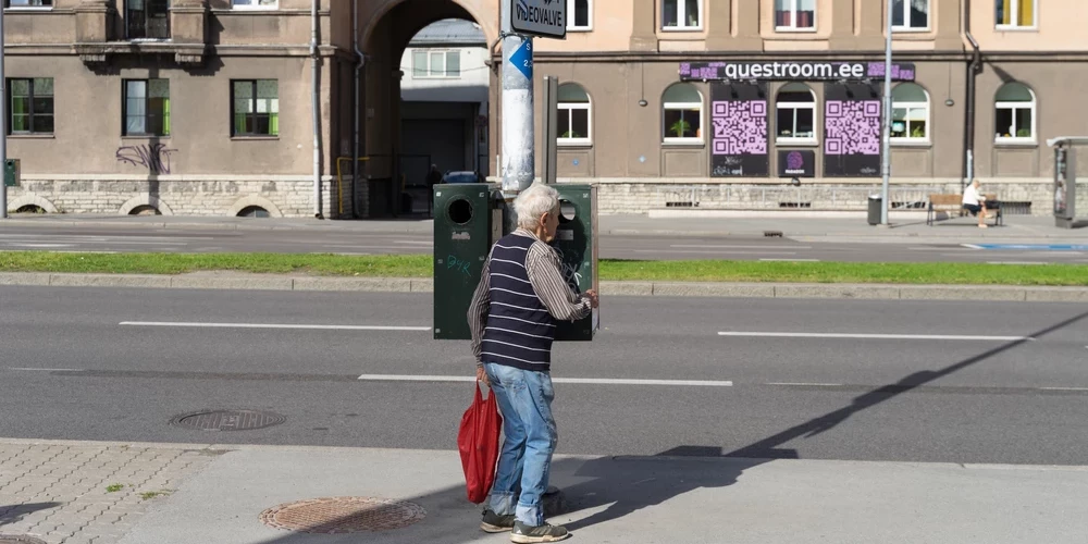 Некоторые эстонцы идут за едой не в супермаркеты, а к мусорникам.