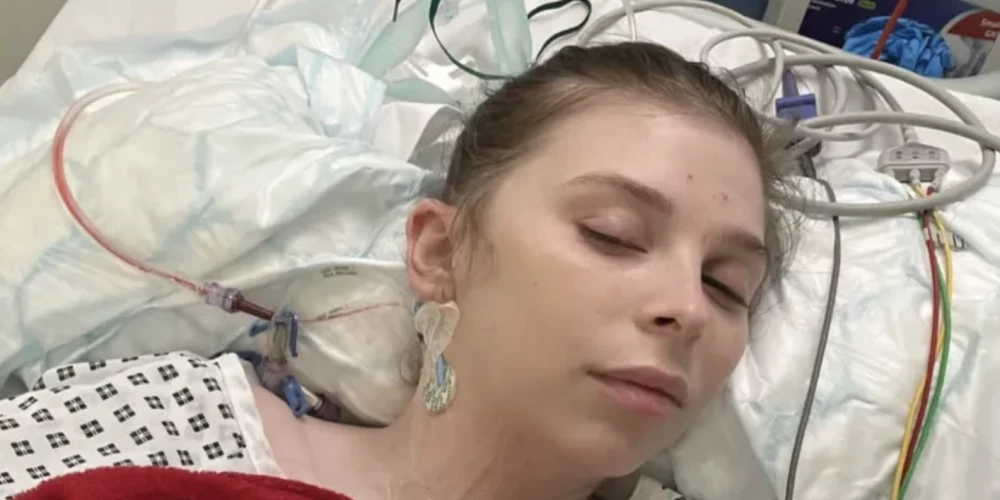 Smagi slimā Šarlote Kenta. FOTO: organizācija "Gofundme.com".
