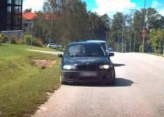 VIDEO: BMW vadītājs reibumā uztriecas policijas transportlīdzeklim un cenšas aizbēgt