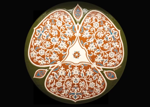 Izstāde “Qalqan. Krimas tatāru simboli”.