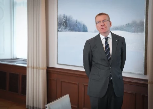 Valsts prezidents Edgars Rinkēvičs.