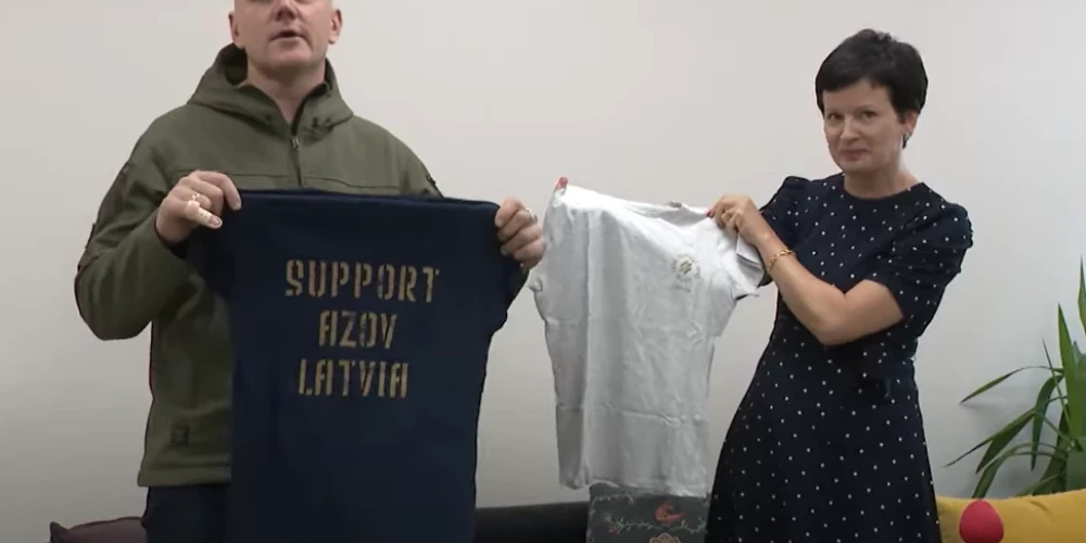 Organizāciju "Ziedot.lv" Krievijā grasās tiesāt, jo tā palīdzēja pretoties krievu okupantiem (ekrānuzņēmums no video)