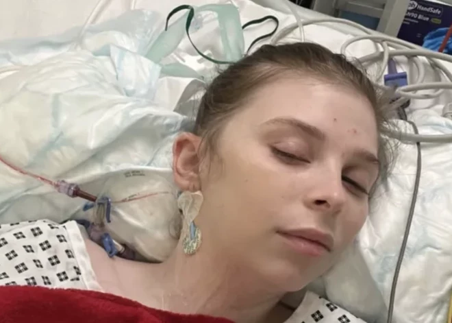 25-летняя Шарлотта страдала от вздутия живота, но выяснилось - она медленно умирает