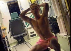 NMPD glābj mirstošu 18 gadus vecu meiteni; tikmēr puisis, kurš iepriekš ņirgājās par Brīvības pieminekli, blakus filmē video