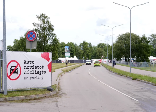Из-за фестиваля Positivus на Луцавсале с четверга введут ограничения движения