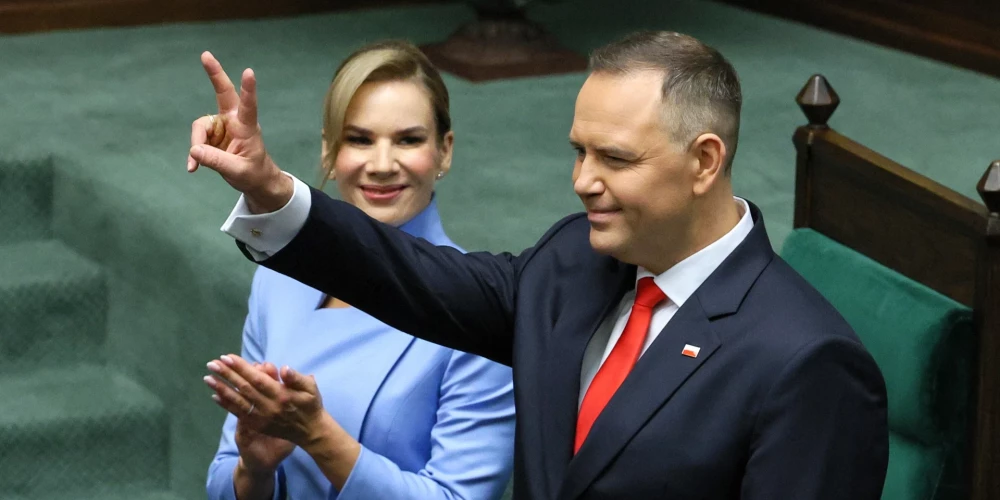 Polijas prezidents Karols Navrockis.