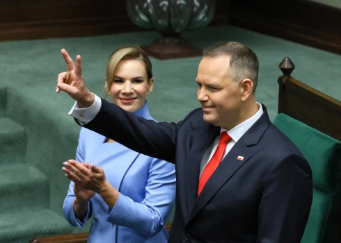 Polijas prezidents Karols Navrockis.