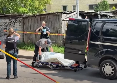 Nogalinātā pusaudža atrašanas vieta (ekrānuzņēmums no video)