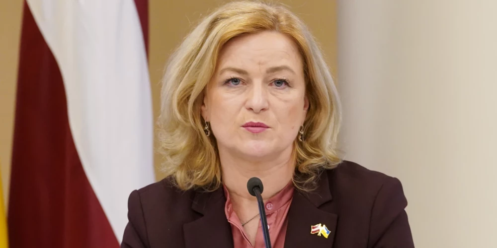 Nacionālās apvienības (NA) valdes priekšsēdētāja Ilze Indriksone.