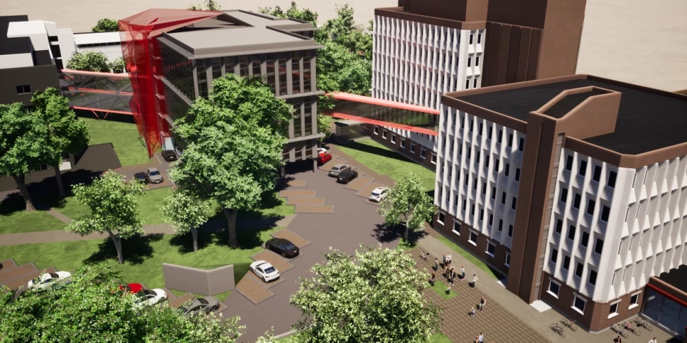 Rīgas Stradiņa universitātē (RSU) aktīvi turpinās darbs pie jauna infrastruktūras projekta – studiju un zobārstniecības centra izveides Dzirciemā.