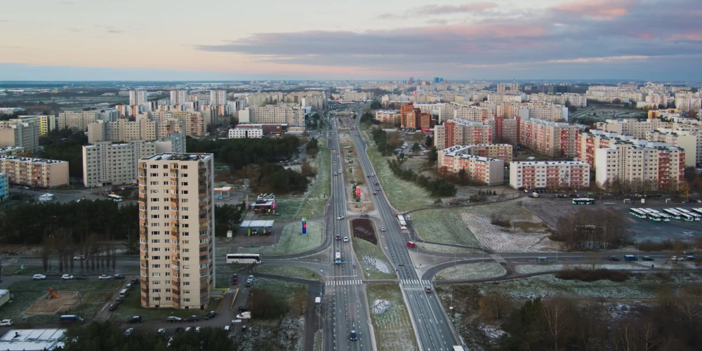 Крупнейший микрорайон Таллина - Ласнамяэ.