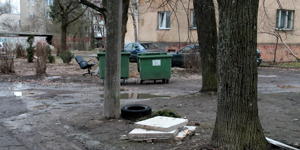 Рига потратит 600 000 евро на ремонт дворов.