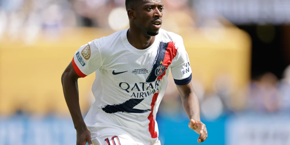 Parīzes ""Saint-Germain" uzbrucējs Usmans Dembelē ir viens no galvenajiem kandidāti em