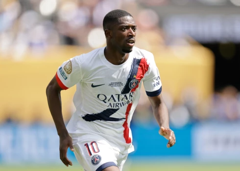 Parīzes ""Saint-Germain" uzbrucējs Usmans Dembelē ir viens no galvenajiem kandidāti em