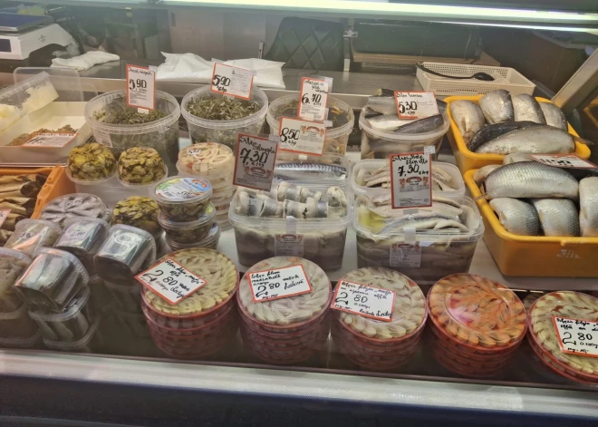 Rīgas Centrāltirgus Zivju paviljons.