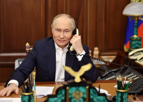 Krievijas diktators Vladimirs Putins. 