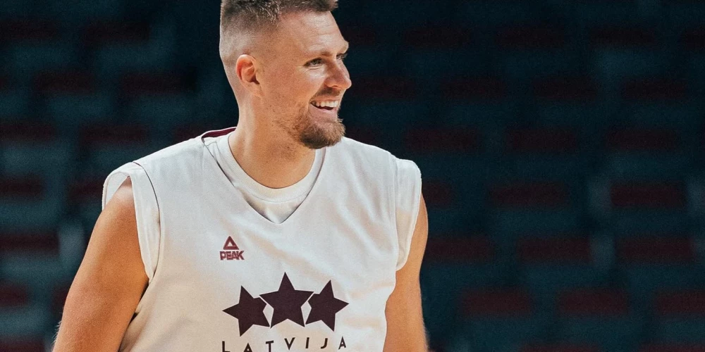 Kristaps Porziņģis varētu aizvadīt pirmo spēli Latvijas izlasē kopš 2022. gada.