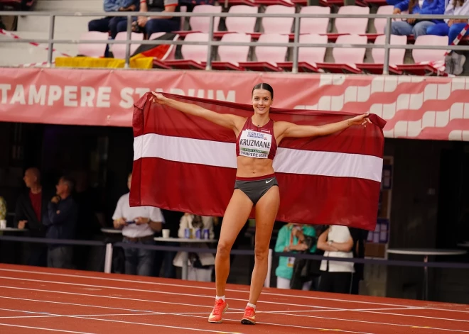 Adriana Krūzmane izcīna bronzu Eiropas U20 čempionātā trīssoļlēkšanā