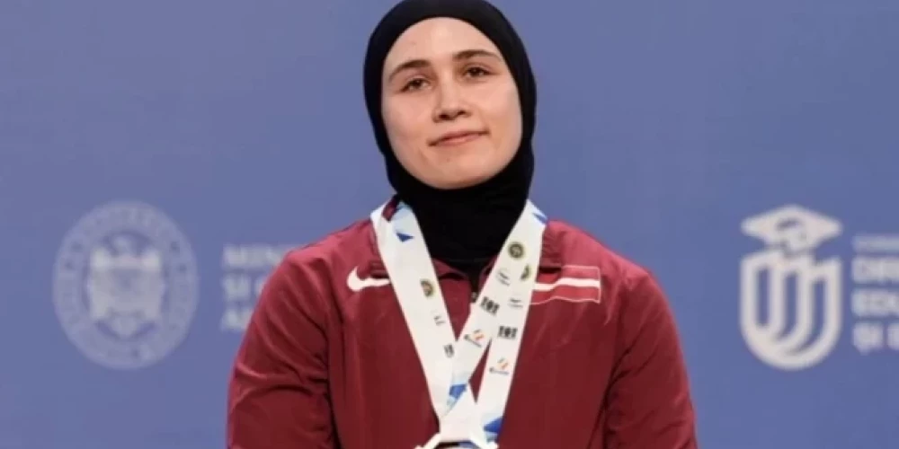 Rebeka Ibrahima jau bija atgriezusies sacensību apritē. 