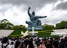Nagasaki piemin atombumbas sprādziena 80. gadadienu, kas prasīja vairāk nekā 70 000 cilvēku dzīvības