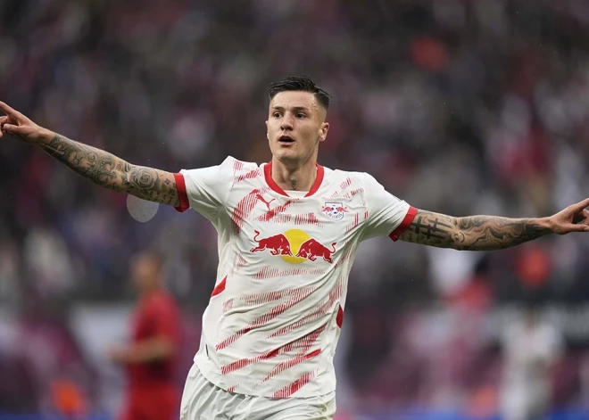 Mančestras "United" pastiprina uzbrukumu ar talantīgo slovēni Šeško