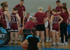Latvijas U-20 basketbolistes piekāpjas Vācijai un Eiropas čempionātu noslēdz 11. vietā