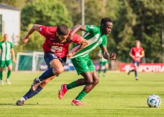 "Metta" ielaiž uzreiz pēc starta svilpes, taču atspēlējas no 0:2 un izcīna punktu spēlē ar "Jelgavu"