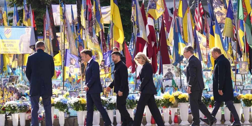 Par mieru Ukrainā nedrīkst lemt bez Ukrainas.