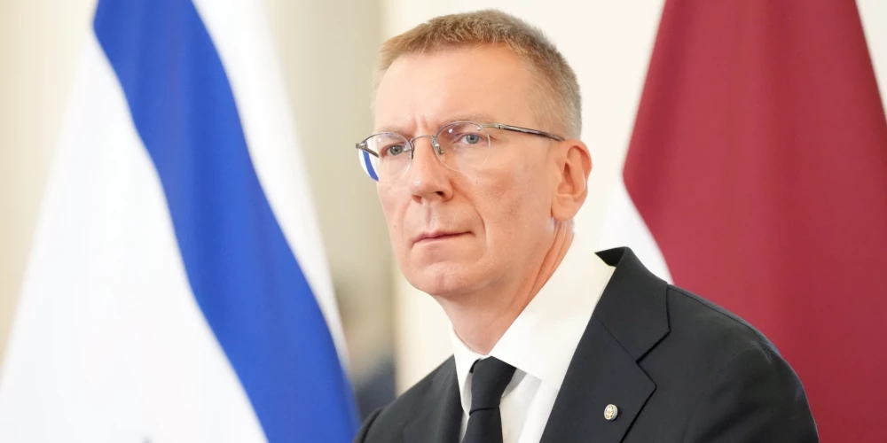 Valsts prezidents Edgars Rinkēvičs. 