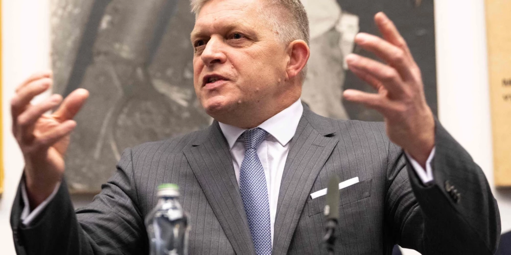 Slovākijas premjerministrs Roberts Fico. 