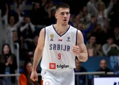 Serbijas basketbolisti gūst pārliecinošu uzvaru pār Kipru 