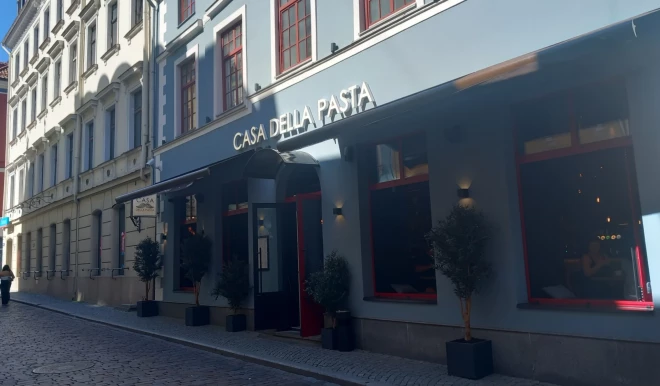 Новый итальянский ресторан Casa Della Pasta.