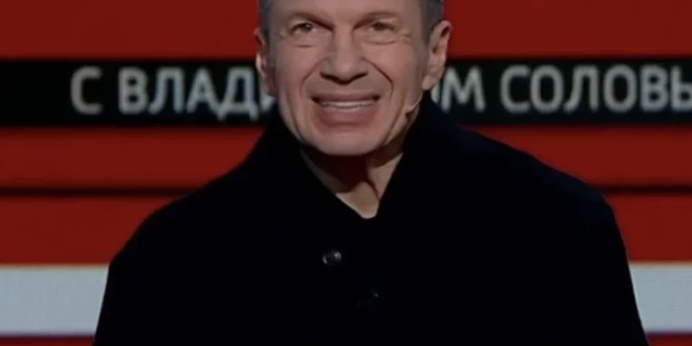Krievijas galvenais propagandists Vladimirs Solovjovs regulāri izsaka dažādus draudus.