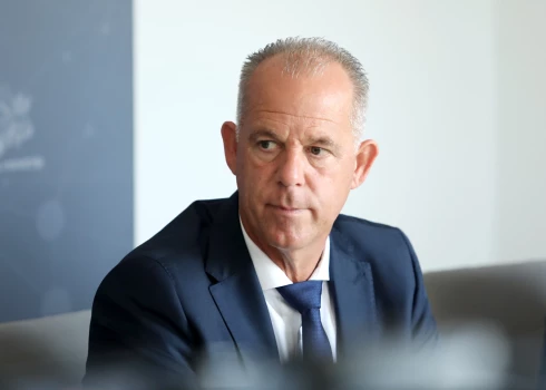 Bijušais Latvijas nacionālās aviokompānijas "airBaltic" valdes priekšsēdētājs Martins Gauss. 