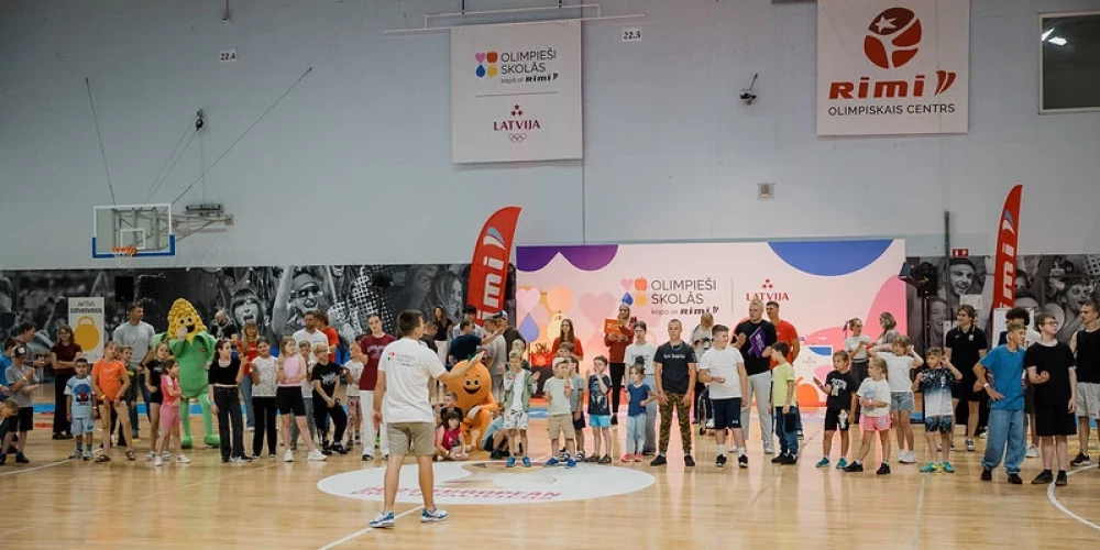 Olimpieši dodas pie skolēniem – startē jauna iniciatīva veselīgas ikdienas stiprināšanai.